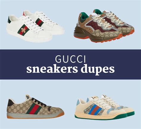 gucci tennis shoes dupe|gucci look alike shoes.